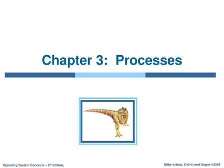 Chapter 3: Processes.