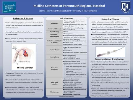 Midline Catheters at Portsmouth Regional Hospital