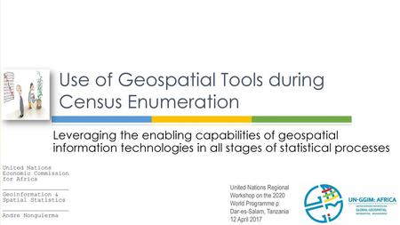 Use of Geospatial Tools during Census Enumeration