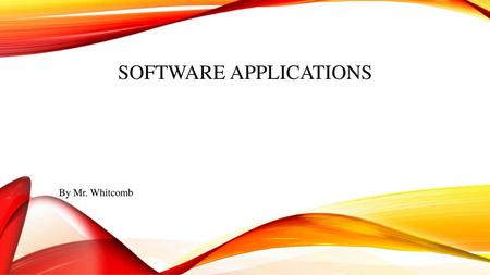 software Applications