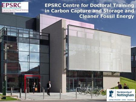 Partnership. EPSRC Centre for Doctoral Training in Carbon Capture and Storage and Cleaner Fossil Energy.