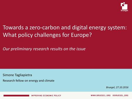 Towards a zero-carbon and digital energy system: