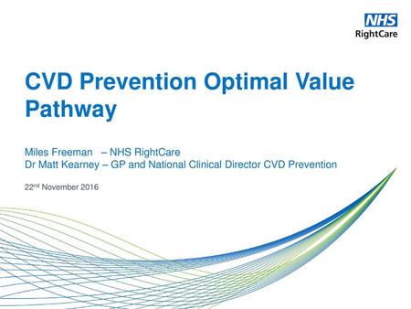 CVD Prevention Optimal Value Pathway