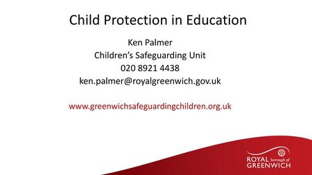 Child Protection in Education