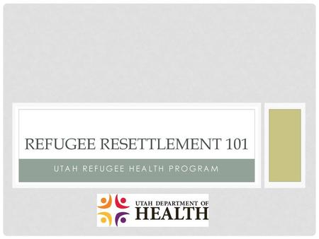 Utah refugee health PRogram