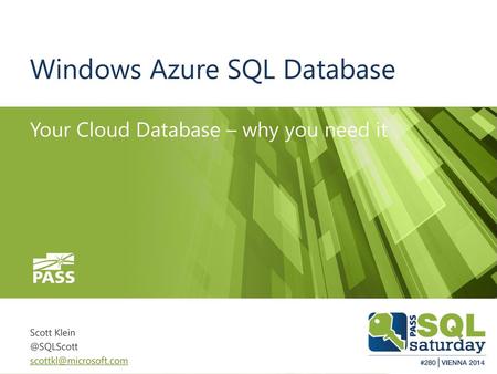 Windows Azure SQL Database