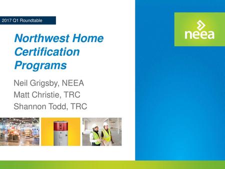 Northwest Home Certification Programs