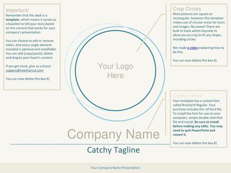 Your Company Name Presentation