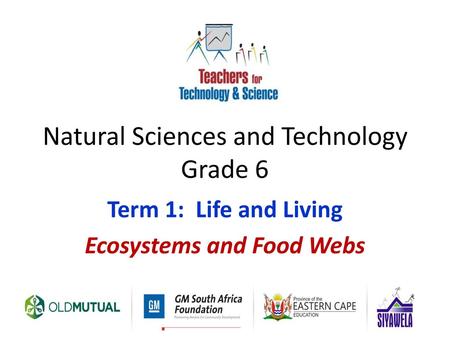 Natural Sciences and Technology Grade 6