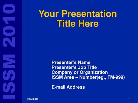 Your Presentation Title Here