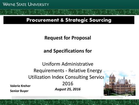 Procurement & Strategic Sourcing