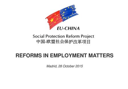 REFORMS IN EMPLOYMENT MATTERS