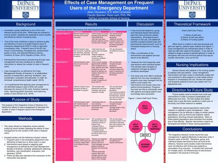 Effects of Case Management on Frequent