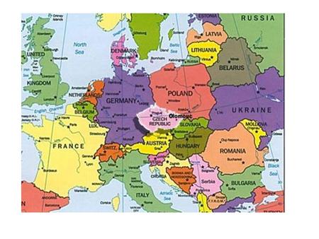 Map of Europe.