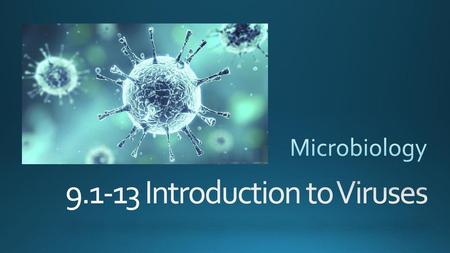 Introduction to Viruses