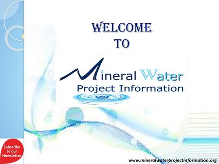 WELCOME TO www.mineralwaterprojectinformation.org.