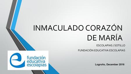 INMACULADO CORAZÓN DE MARÍA