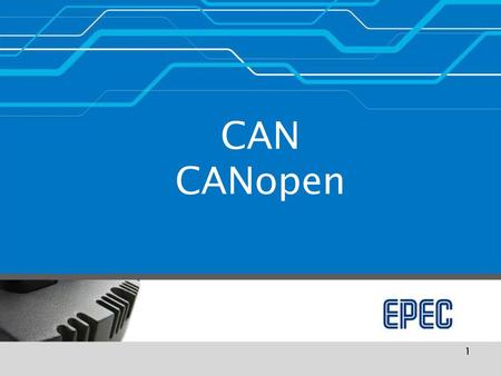 CAN CANopen.