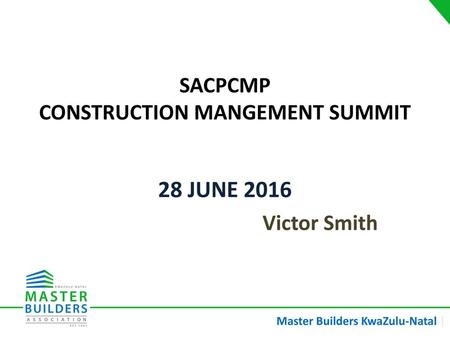 SACPCMP CONSTRUCTION MANGEMENT SUMMIT