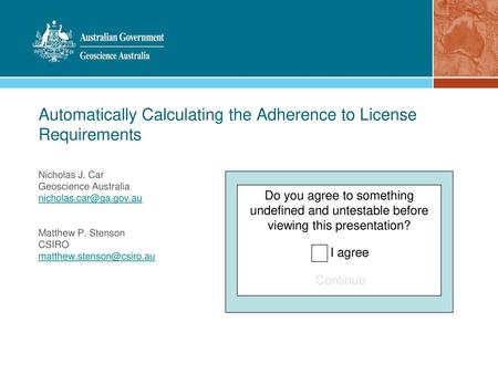 Automatically Calculating the Adherence to License Requirements