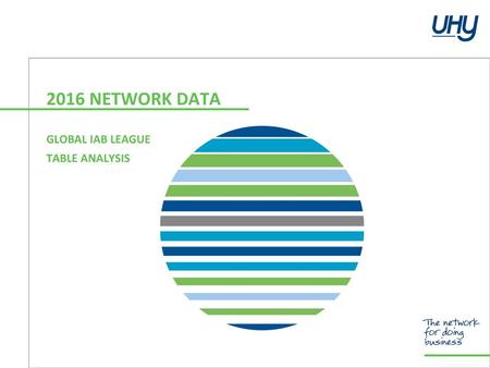 2016 network data global IAB league table analysis