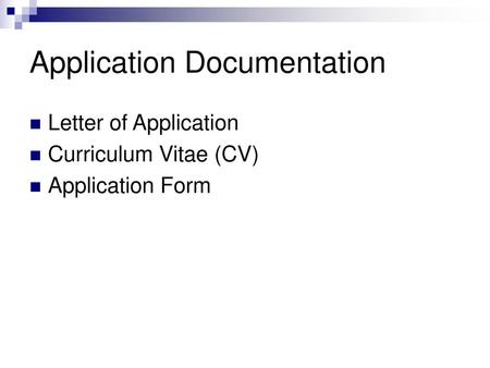 Application Documentation