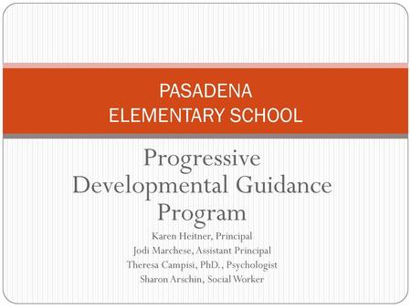 PASADENA ELEMENTARY SCHOOL