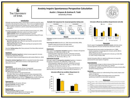 Example trial sequences for visual perspective-taking task