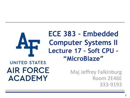 Maj Jeffrey Falkinburg Room 2E46E