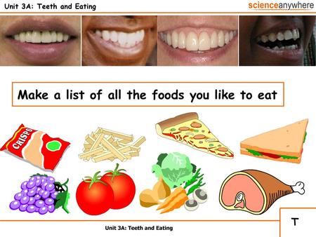 Unit 3A: Teeth and Eating