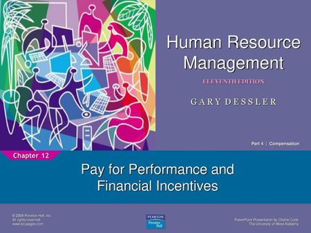 Pay for Performance and Financial Incentives