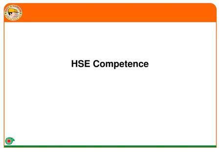 HSE Competence.