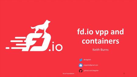 fd.io vpp and containers