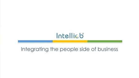 Integrating the people side of business