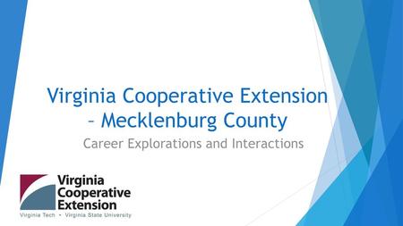 Virginia Cooperative Extension – Mecklenburg County