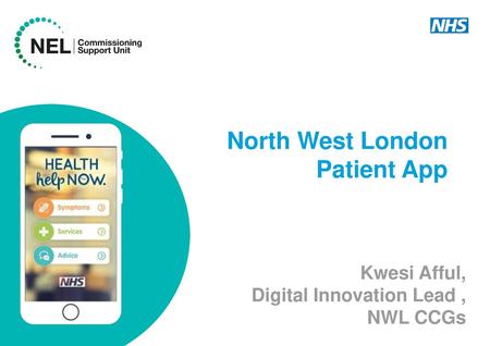 North West London Patient App