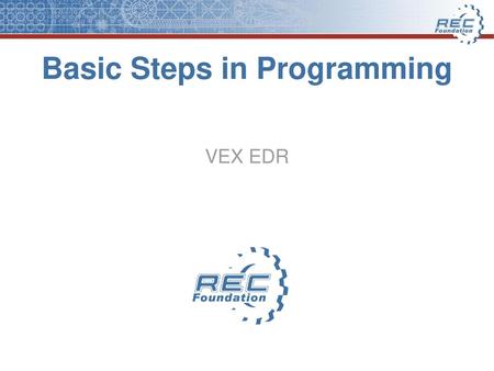 Basic Steps in Programming