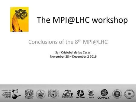 The workshop Conclusions of the 8th San Cristòbal de las Casas