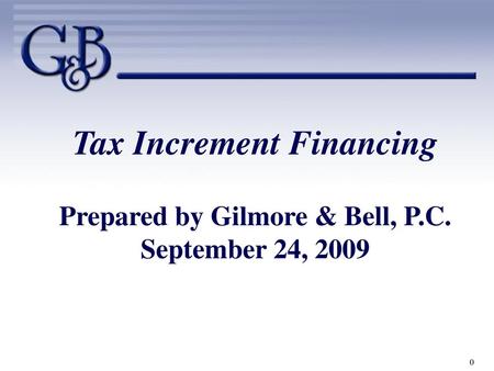 What is Tax Increment Financing?