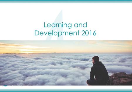 Learning and Development 2016