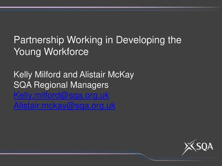 Partnership Working in Developing the Young Workforce