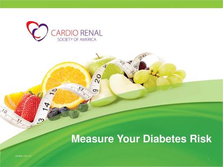 Measure Your Diabetes Risk