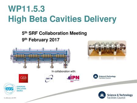 WP High Beta Cavities Delivery