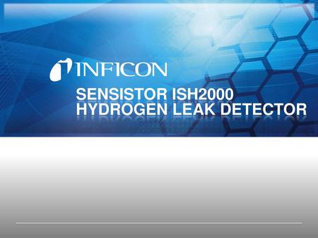 Sensistor ISh2000 Hydrogen Leak detector