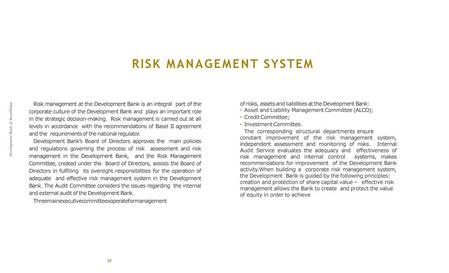 RISK MANAGEMENT SYSTEM