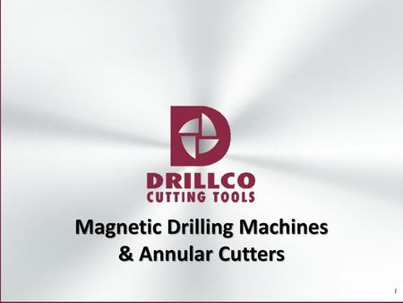 Magnetic Drilling Machines