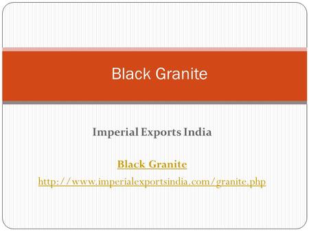 Black Granite