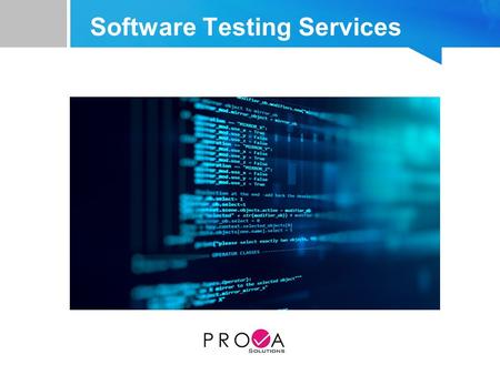 Software Testing Services