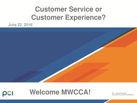 Customer Service or Customer Experience?