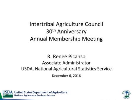 Intertribal Agriculture Council 30th Anniversary